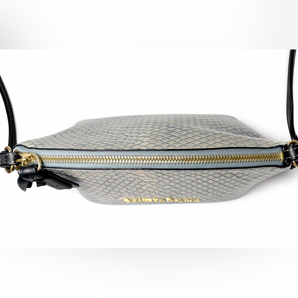 Dooney & Bourke Ruby Python Embossed Leather Cros… - image 3